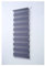 Zebra Roller Blinds - Dual Layered Zebra Dimout Fabric - Grey Curtians - 114cm x 165cm - Opaque and Translucent Vision Blind shades