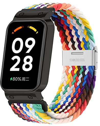 KARYOU Cinturino in nylon per Xiaomi Redmi Smart Band 2 Bracciale Solo Loop con Redmi Smart Band 2 Cinturino di ricambio intrecciato in nylon per Redmi Smart Band 2 B, Redmi Band 2)