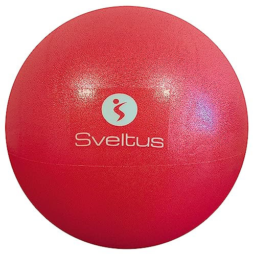 Sveltus Ballon pédagogique Adulte Unisexe, Rouge, diam. 20cm +/-10%