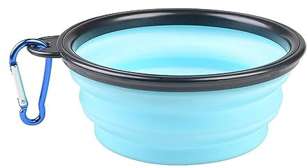 Plegable Perro, Bebedero Portatil Mascota, Comedero Para Viaje, Plato Para Perros, Cuencos Para Mascotas, Ligero, Fácil de limpiar,Cuenco Perro, Comedero para Mascotas Bebedero Portátil Plegable