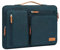 MOSISO 360 Protective Laptop Case 13.3 inch, 13-13.3 inch Laptop Sleeve Compatible with MacBook Air/Pro 13/Pro 14, HP Dell Acer ASUS, Side Open Carrying Case with 4 Zipper Pockets&Handle, Teal Green