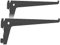 Element System 18133-00441 Classic Regalsystem Pro-Träger, Schwarzmatt, 200 mm