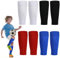 Soleeya 4 Paar Fussballstutzen Kinder 4 Farben Lange Stutzen Ohne Socken Kinder Dehnbare Atmungsaktive Fußball Sleeves, Fußballstutzen Für Fußball Basketball Laufen und Radfahren Marathon