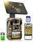Lutranstra 3 Wildkamera Solar, 4K/64MP Wildkamera WLAN mit Handyübertragung APP, Bewegungssensor, Nachtsicht, 0,1s Auslösezeit, Infrarot Wildtierkamera mit 5000mAh Akku, 64GB Karte, IP67 Wasserdicht