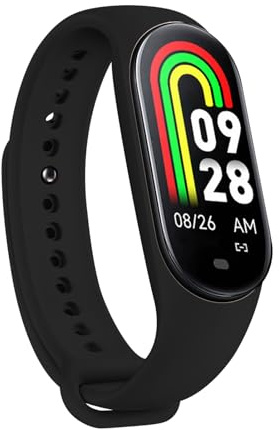 Fitness Tracker Watch with Blood Oxygen Heart Rate Blood Pressure Sleep Monitor Activity Trackers Ip67 Waterproof Pedometer Step Counter Calorie Health Smart Sports Watch for Women Men Kids (Black)