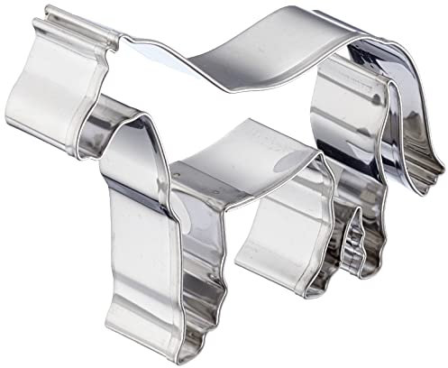 Staedter Caballo Cortador de Galletas, Plata, Acero Inoxidable, Plateado, 10 cm