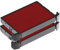 Trodat Ersatzkissen 6/4750 für Printy 4750, 4750 Typo, 4941 und Serie 4750/L, Stempelfarbe Rot, 2er-Pack