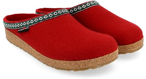 HAFLINGER Grizzly Franzl Filzpantoffel Hausschuh Filzclog