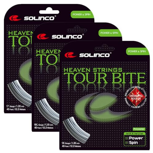 Diamond Solinco Tour Bite Rough 1,25 Mm 12 M Strings Set