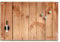 Zeller 11651 Memobord Wood, Glas, 60 x 40 cm