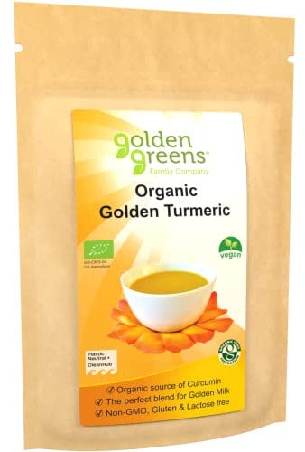 Golden Greens Organic Golden Turmeric 100g