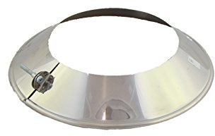 Wandblende/Wetterkragen, Edelstahl EW, verschiedene Durchmesser 100, 110, 120, 125, 130, 140, 150, 160, 180, 200, 220, 250 mm (150)