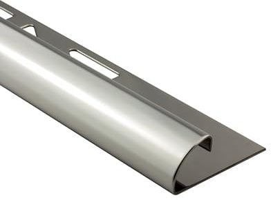 20x Viertelkreis Profil Edelstahlschiene Fliesenprofil Fliesenschiene Edelstahl V2A L250cm 10mm glänzend