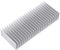 ASHATA Dissipatore di Calore in Alluminio Dissipatore di Calore radiatore 24 Denti 150 mm per Alimentazione Computer IC Potenza Dispositivo Elettrico LED Dispositivi Luminosi,
