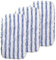 Lot de 3 serpillères en microfibre pour balai plat - Recharges pour balai à franges B07B9VXXGR Masthome