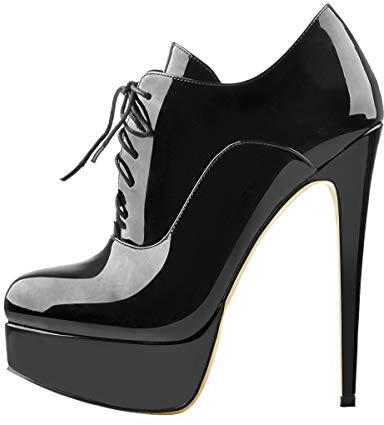 Only maker Plateau Halbstiefel Stiletto High Heel Mesh Boots