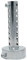 Riloer Auspuffschallrohr Universal 60mm Motorrad Auspuff Schalldämpfer Abnehmbares Schalldämpferrohr Schallwand DB Killer Tip Endrohr
