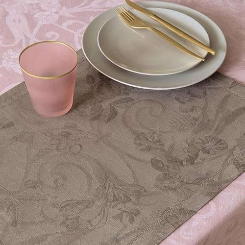 Le Jacquard Français 16786 Tischsets (2er Set) Tivoli Poivre Gris 50X38 cm