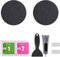 Trampolin-Ersatzzubehör 2/5 Stück Trampolin-Flicken-Reparatur-Set 4-Zoll-Kreis-Kleber auf Luftbett-Flicken-Reparatur-Set Wasserdichter Flicken zur Befestigung von Zelt-Trampolin-Matten-Hüpfburg-Löche