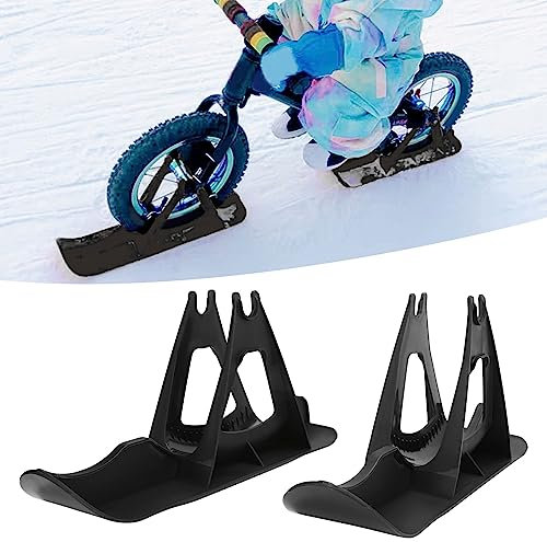 Schneeski-Roller, Multifunktionaler Schneescooter Ski Board Teile, Schneescooter Skids Kinderwagen Fahrrad Ski Board Ski Set Fahrrad Schnee Ski Set Laufräder