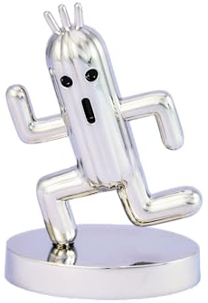 Square Enix Final Fantasy Bright Arts Gallery Kaktus-Figur, Metall, silberfarben