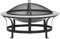 FireplacesOutdoor Feuerstelle mit Grill Edelstahl 76 cm