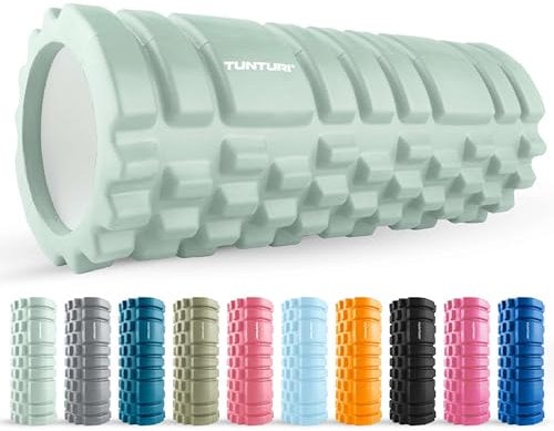 Tunturi Yoga Grid Foam Roller 33 cm mint