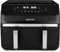 Instant Pot - Friggitrice ad aria Vortex Dual Black - Grande 8L, doppia, doppio cestello da 4L, 8 in 1 - Disidratazione degli alimenti, grill, cottura, arrosto, riscaldamento, antiaderente