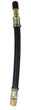 Hyuwdai Fahrrad-Ventilverlängerung, Fahrradpumpe, Verlängerungsrohr, Motorrad, Rennrad, Ventiladapter, Auto, Roller, Zubehör (15 cm lang)