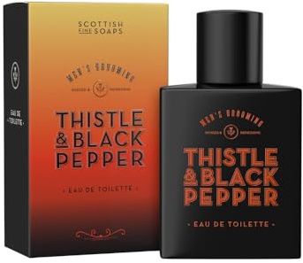 Scottish Fine Soaps Eau de Toilette Thistle & Black Pepper 100ml