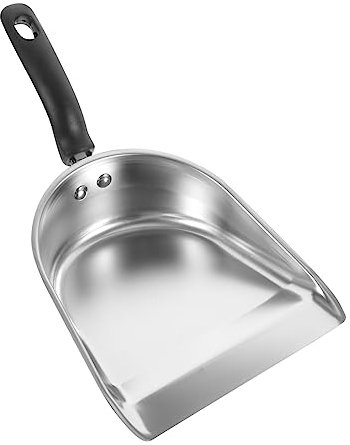 Homoyoyo Hand Reinigungsschaufel Aus Edelstahl Kleine Schaufel Für Büro Und Haushalt Praktisches Reinigungswerkzeug Für Schreibtisch