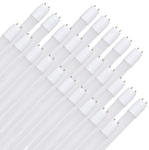 NCC-Licht 25 x LED Leuchtmittel T8 Röhre 74cm 10W G13 1000lm 865 Tageslicht 6500K inklusive Starter