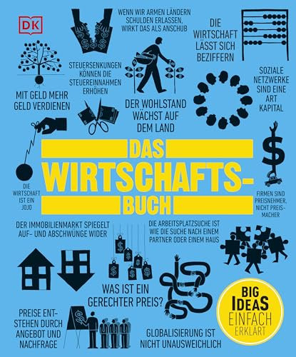 Big Ideas. Das Wirtschafts-Buch: Big Ideas - einfach erklärt. Über 100 zentrale Theorien und Konzepte der Wirtschaft. Aktualisierte Neuausgabe