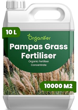 Fertilizante Líquido Para Césped Pampas 10L – Abono Orgánico Para Hojas Saludables Y Crecimiento Fuerte – Refuerza Raíces Y Vitalidad – Organifer