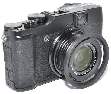 JJC Sonnenblende und Filteradapter für Fujifilm X10 / X20 / X30 - Modell LH-JX20 - Kamerazubehör - Lens Hood