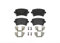 Brembo P85076 Hintere Bremsbeläge