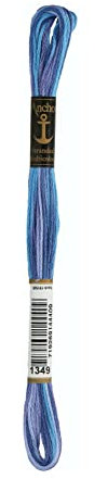 Anchor Sticktwist 4615000-01349 multicolor Stickgarn, 100 % Baumwolle