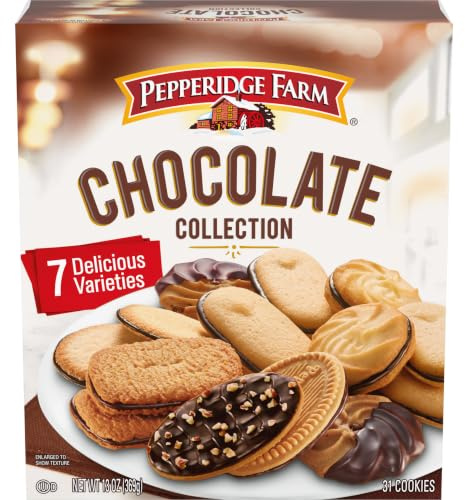 Pepperidge Farm Chocolate Collection, 7 Cookie Varieties, 13-oz Box