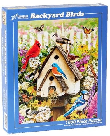 Backyard Birds Jigsaw Puzzle 1000 Piece