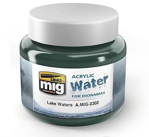 AMMO MIG-2202 Lake Acryl-Wasser (250 ml), Mehrfarbig