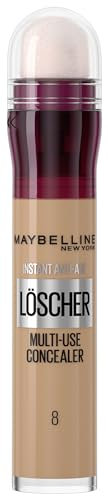 Maybelline New York Abdeckstift, Instant Anti-Age Effekt Concealer, Löscher mit Mikro-Lösch-Applikator, Nr. 08 Buff, 6,8 ml