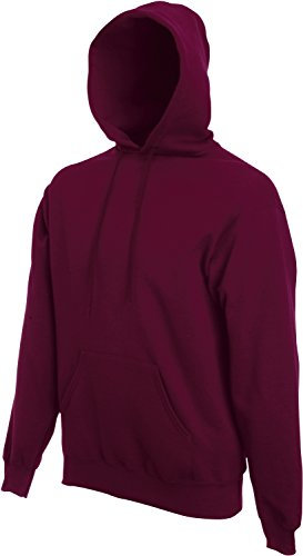 Fruit of the Loom Men's Sweatshirt 12208B, bordeaux, L