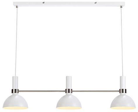 LARRY Pendant 3L White/Steel