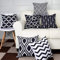 6er-Set Baumwolle Leinen Kissenbezug Auto Kissenbezüge Kissenhülle Dekorativ Set Kissen Fall für Sofa Schlafzimmer, 45 x 45 cm