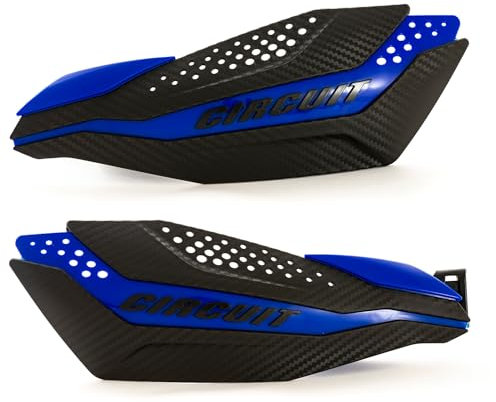 CIRCUIT Equipment PM038-2D4 Handschutzer Dakar, Schwarz/Blau