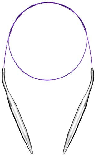 Seawhisper 100cm Rundstricknadel für Socken Metall Stricknadeln Rundstricknadeln Set 10MM