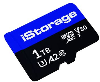 iStorage microSD Card 1TB, Encrypt Data stored on iStorage microSD Cards Using datAshur SD USB Flash Drive, Compatible with datAshur SD Drives Only