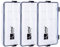 Zite Fishing Angelbox Wasserdicht 27x17x5cm - Tackle Box Angeln - Tacklebox für Angelzubehör - 3 Stück im Set, Köderbox-Angeln Angel Box Angelboxen Angel Köder Box Angel-Boxen Köderboxen