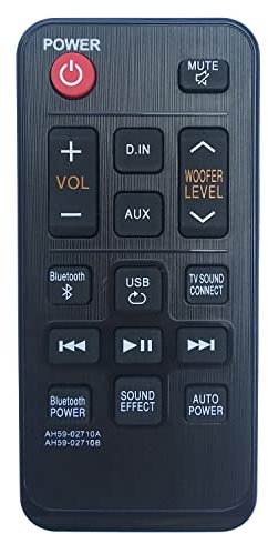 AH59-02710A Universal Remote Control Compatible for Samsung HW-J250 HW-J250/XU HWJ250 Soundbar Home Theater Control