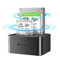 Yottamaster Dual-Bay Docking Station - USB Type C Hard Drive Dock for 2.5 and 3.5 SATA HDD/SSD, Offline Clone Function, Supports 2 x 18TB Drives, Up to 10Gbps , Tool Free Installation [KB200-C]